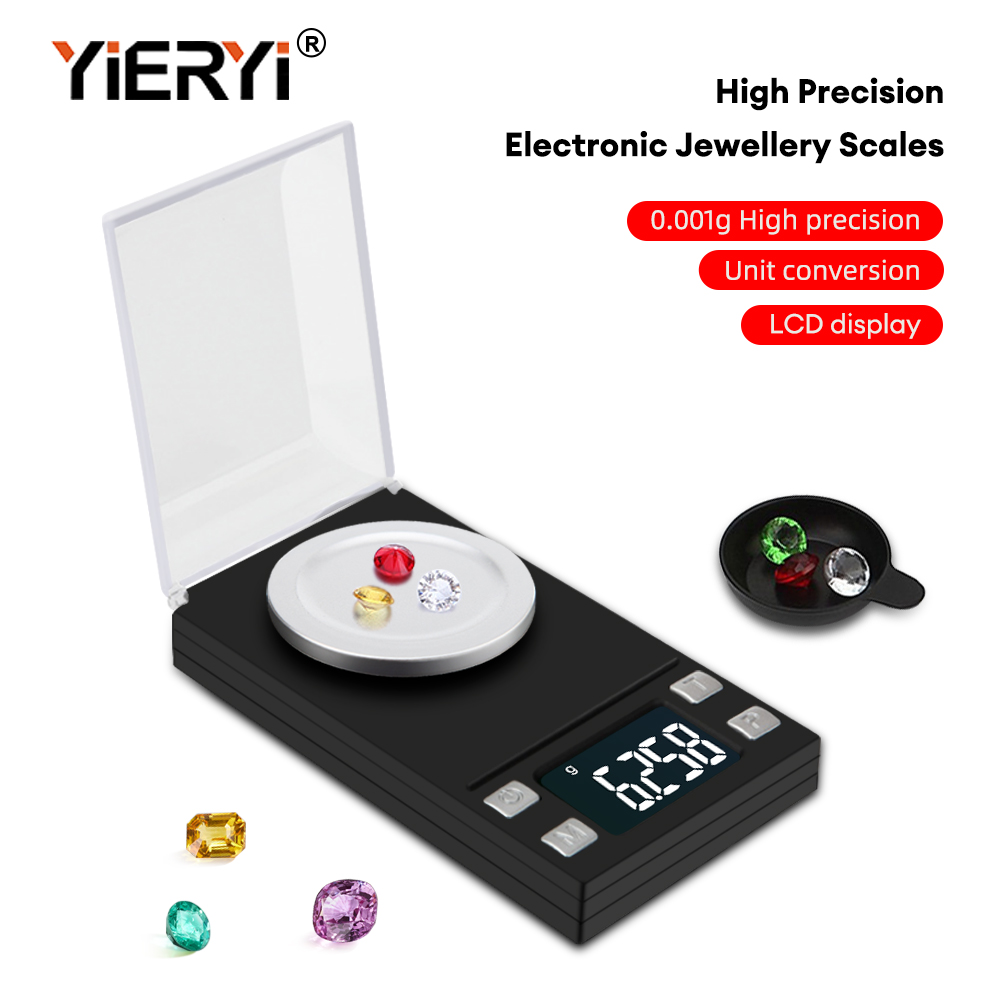 Tape Dispenser Weighted - Yieryi 100g/50g/20g/10g Electronic Scales 0.001 High