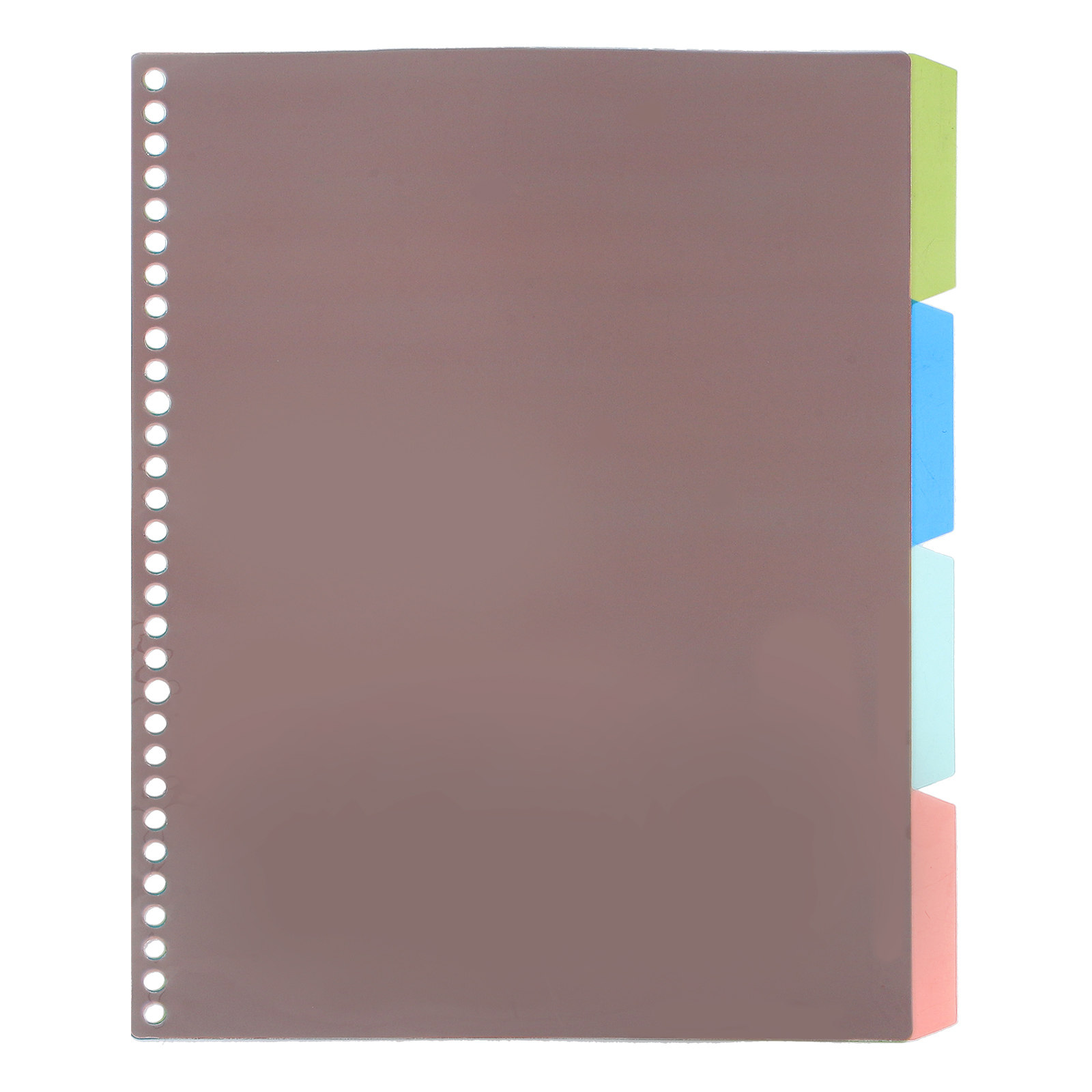Tab Divider A4 - 4Sets Premium Plastic Binder Dividers with