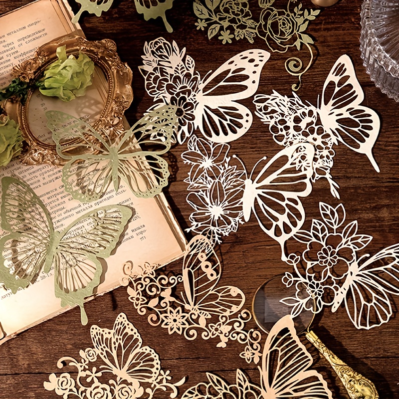 10 pcs Vintage Lace Hollow Mat - Ink Blotter Paper ulasan dan harga