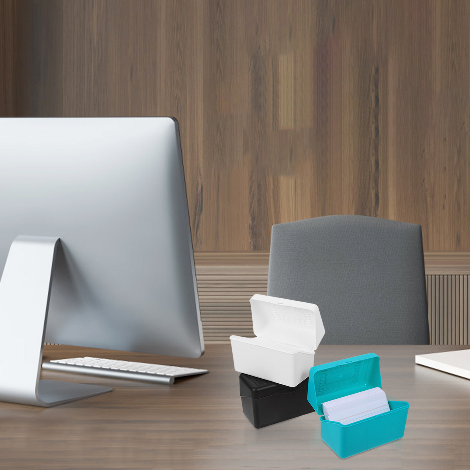 1Set Index Card Storage Box Fl - Card Index Box ulasan dan harga