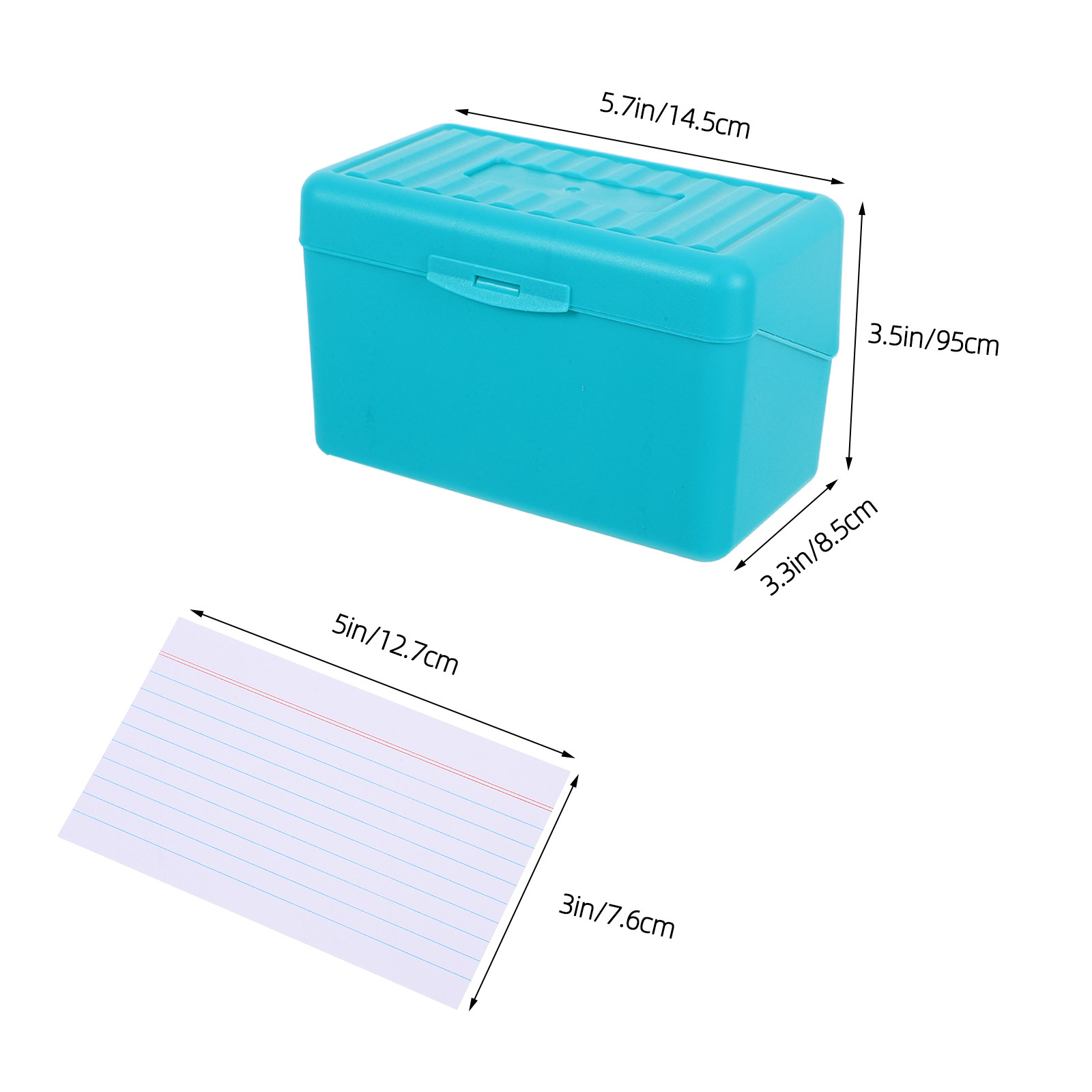 1Set Index Card Storage Box Fl - Card Index Box ulasan dan harga