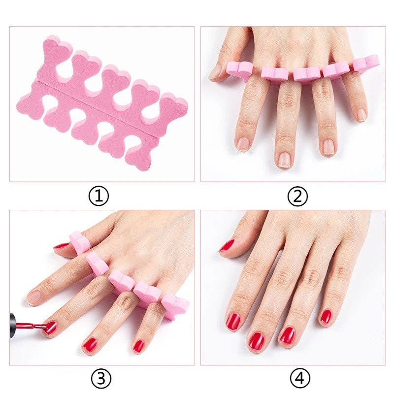 100/200pcs/Pack Nail Art Toe S - Gel Refill Pack ulasan dan harga