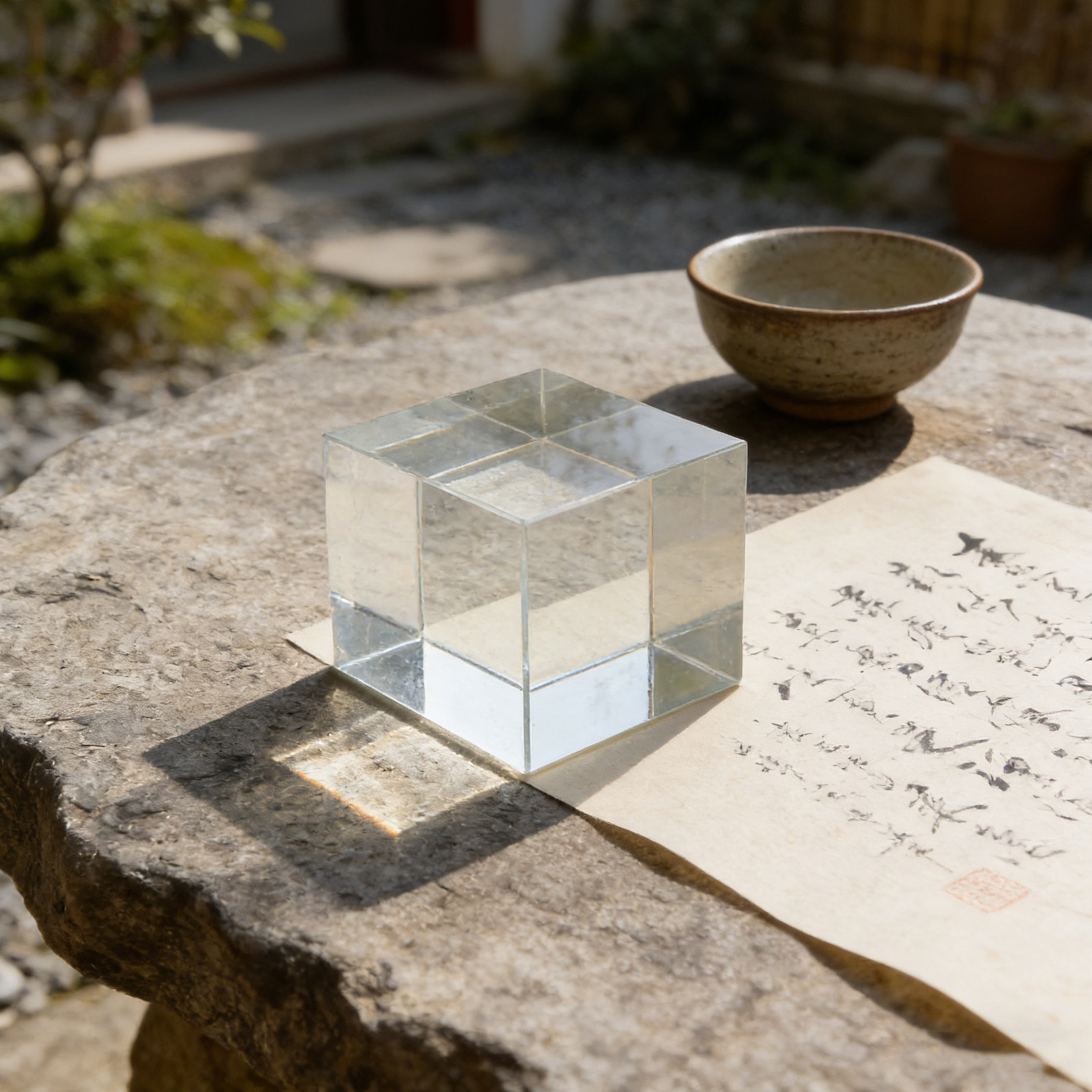 Square Crystal Paperweight Cle - Paper Weight Crystal ulasan dan harga