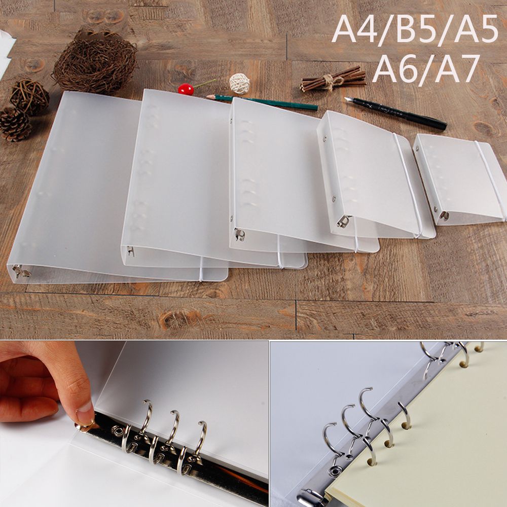 Matte Transparent A4/B5/A5/A6/ - Binder A4 Lever ulasan dan harga