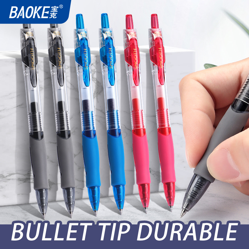 BAOKE PC1950 0.5mm Retractable - Pilot Pen G2 ulasan dan harga