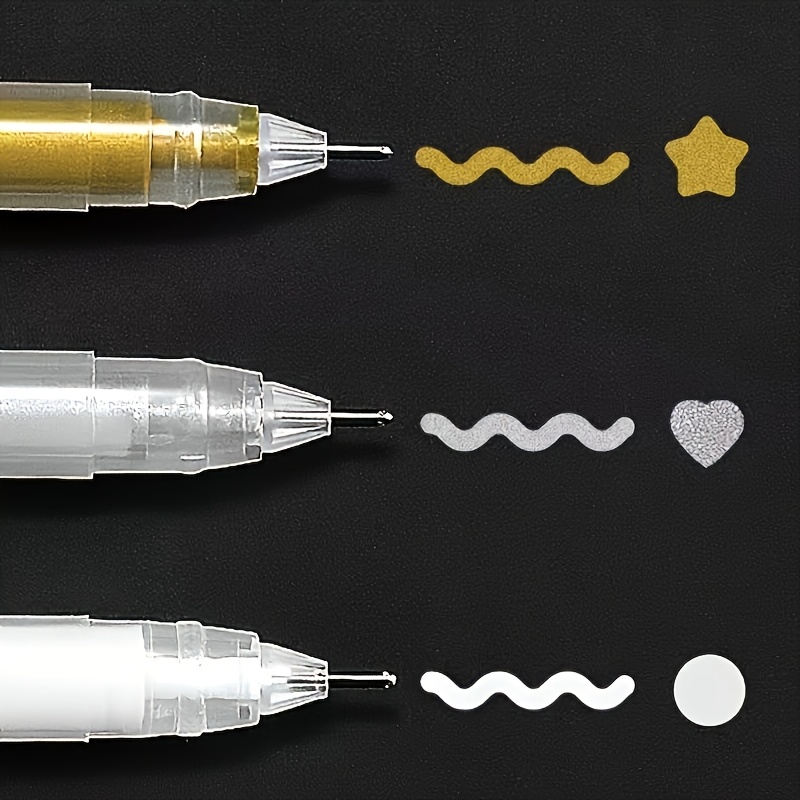 3pcs Neutral Pen Fine Tip Sket - Correction Pen Fine ulasan dan harga