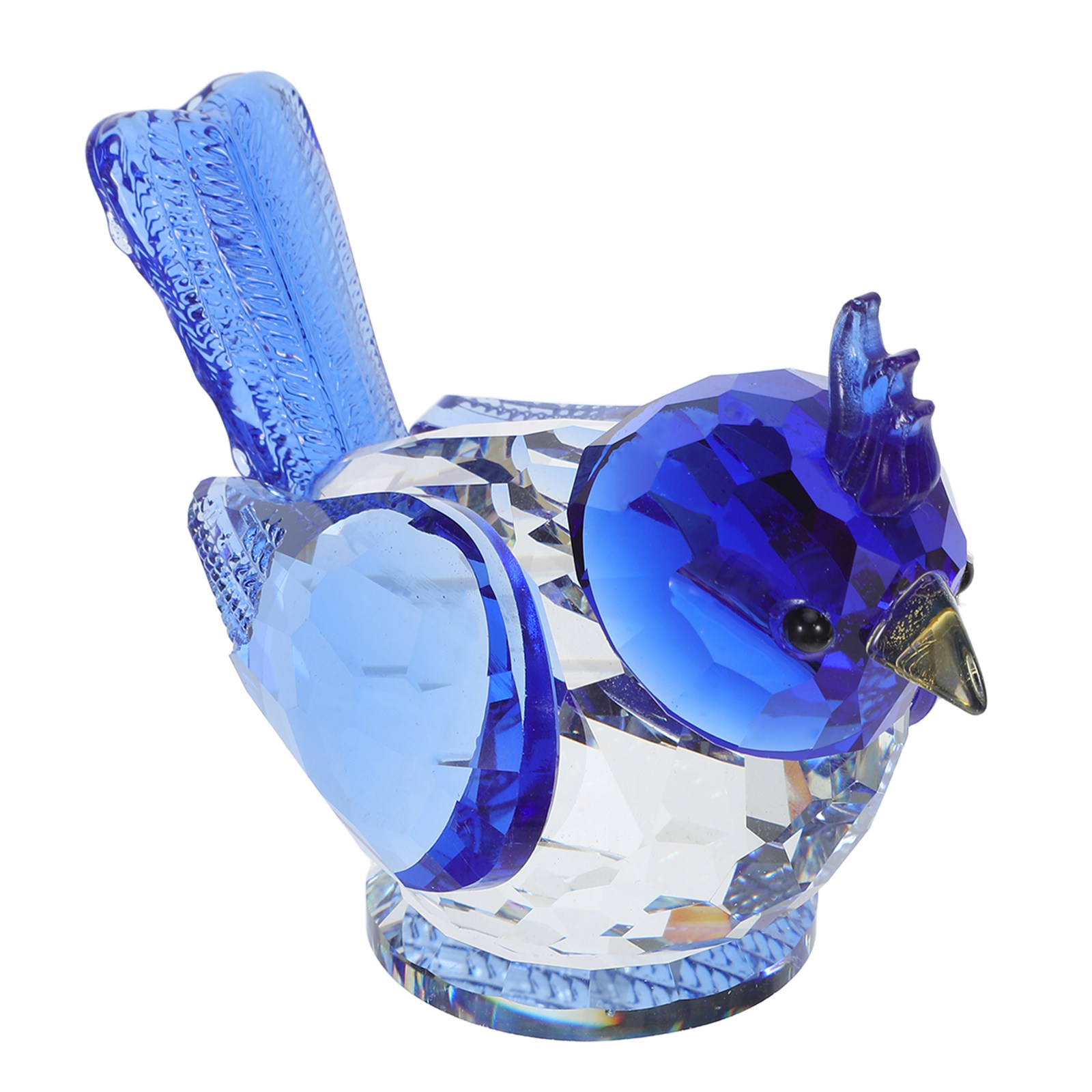 Small Crystal Bird Sculpture D - Paper Weight Crystal ulasan dan harga