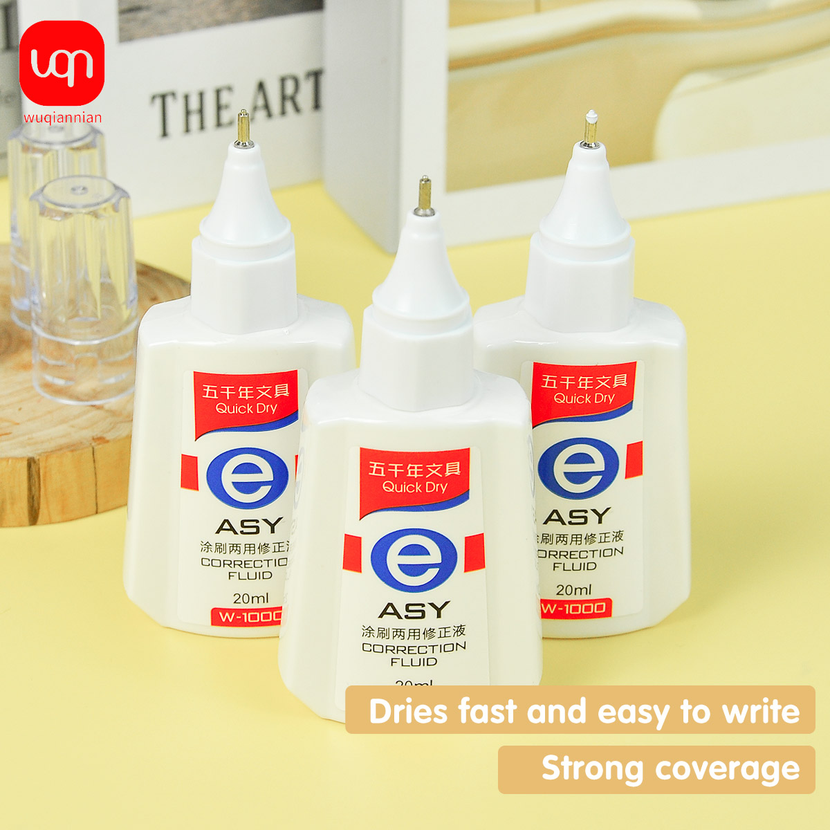 WQN Quick-Dry Correction Fluid - Correction Pen Fine ulasan dan harga