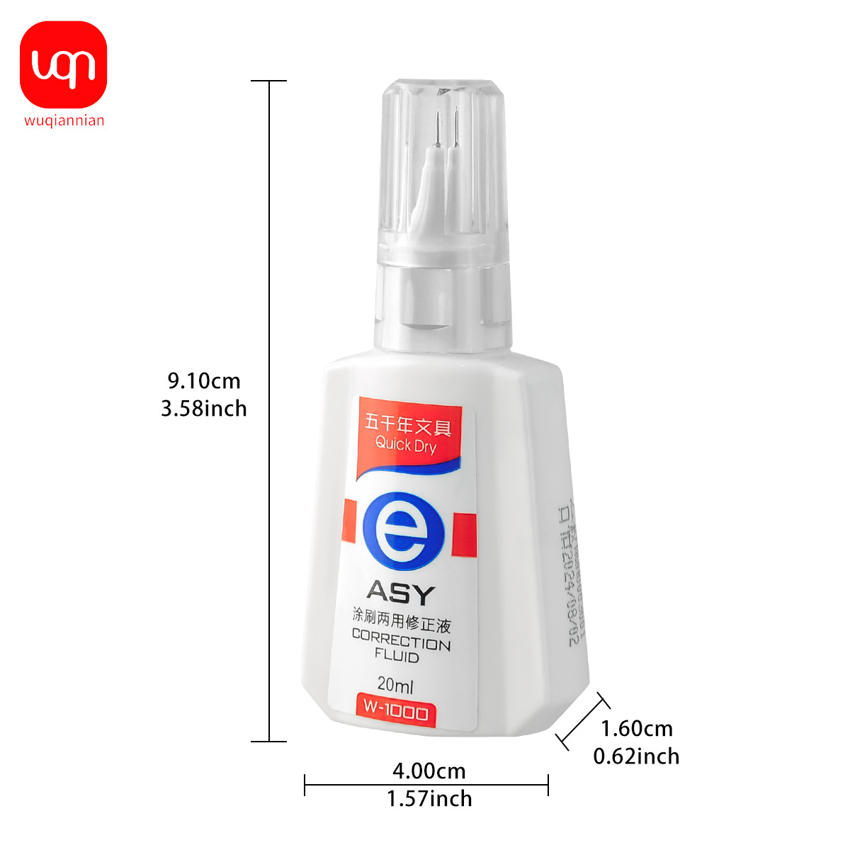 WQN Quick-Dry Correction Fluid - Correction Pen Fine ulasan dan harga