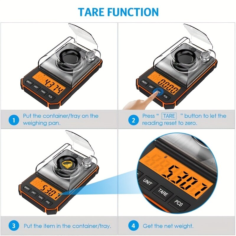 1pc 0.001g Professional Jewelr - Tape Dispenser Weighted ulasan dan harga
