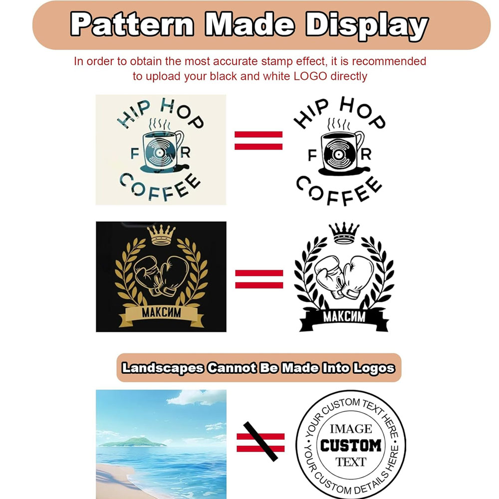 Personalized LOGO Self Inking  - Rubber Date Stamp ulasan dan harga