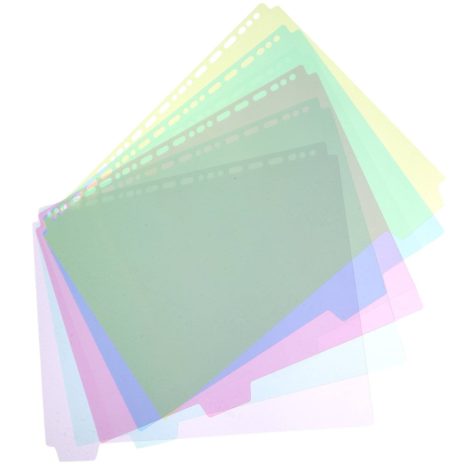 6Pcs Tabbed Binder Dividers A4 - Tab Divider A4 ulasan dan harga
