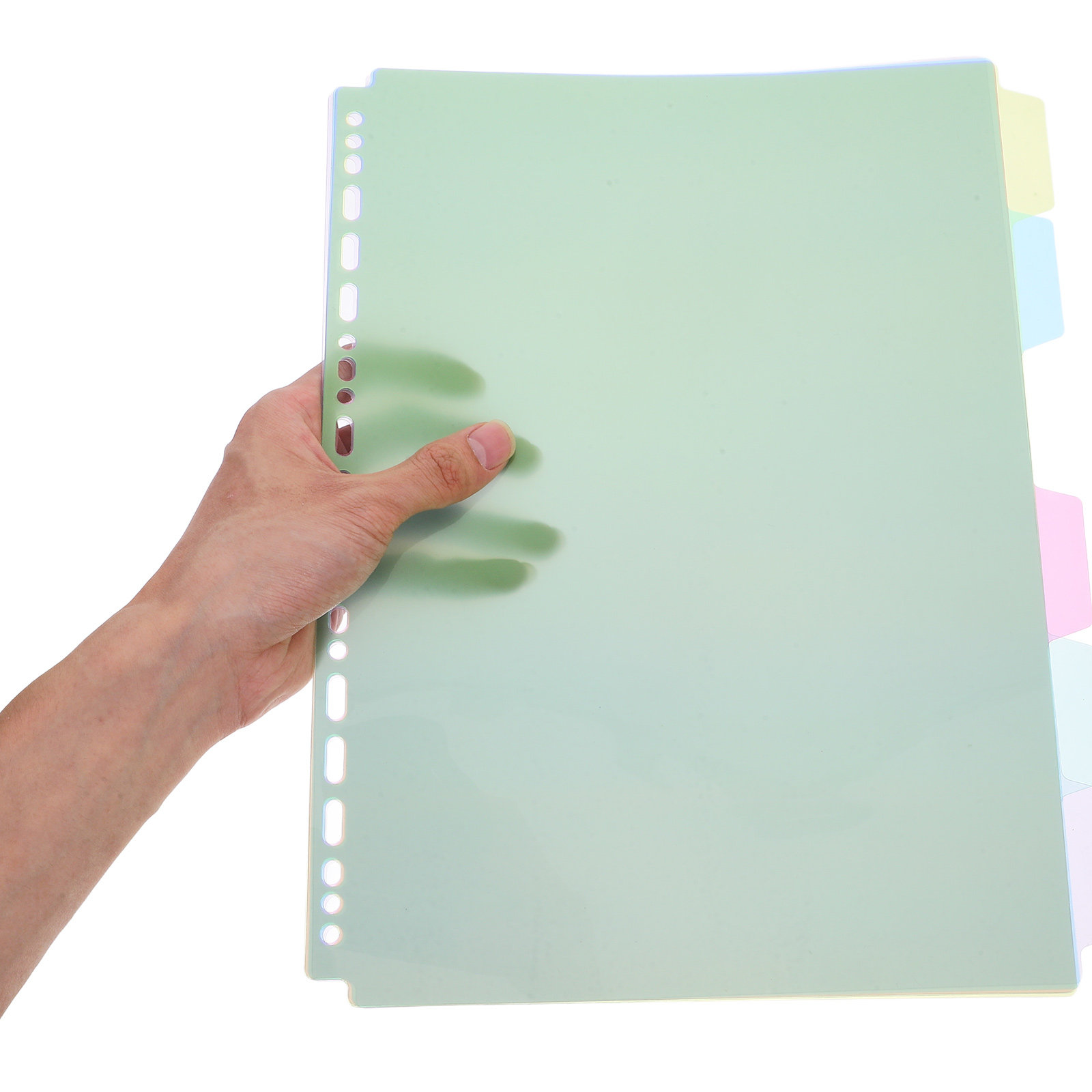6Pcs Tabbed Binder Dividers A4 - Tab Divider A4 ulasan dan harga