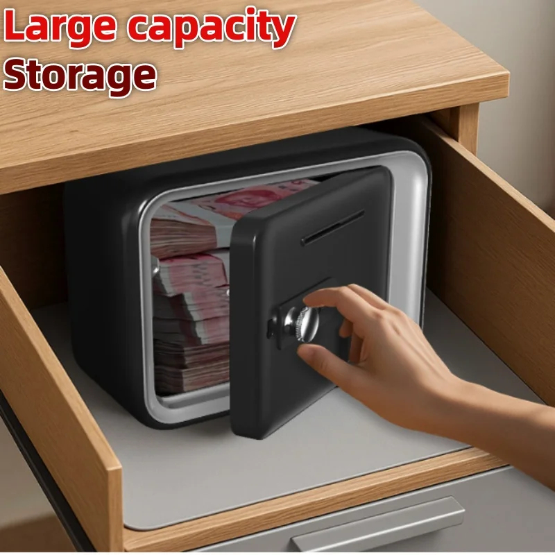 24x18x15cm Safe Box with Key L - Card Index Box ulasan dan harga