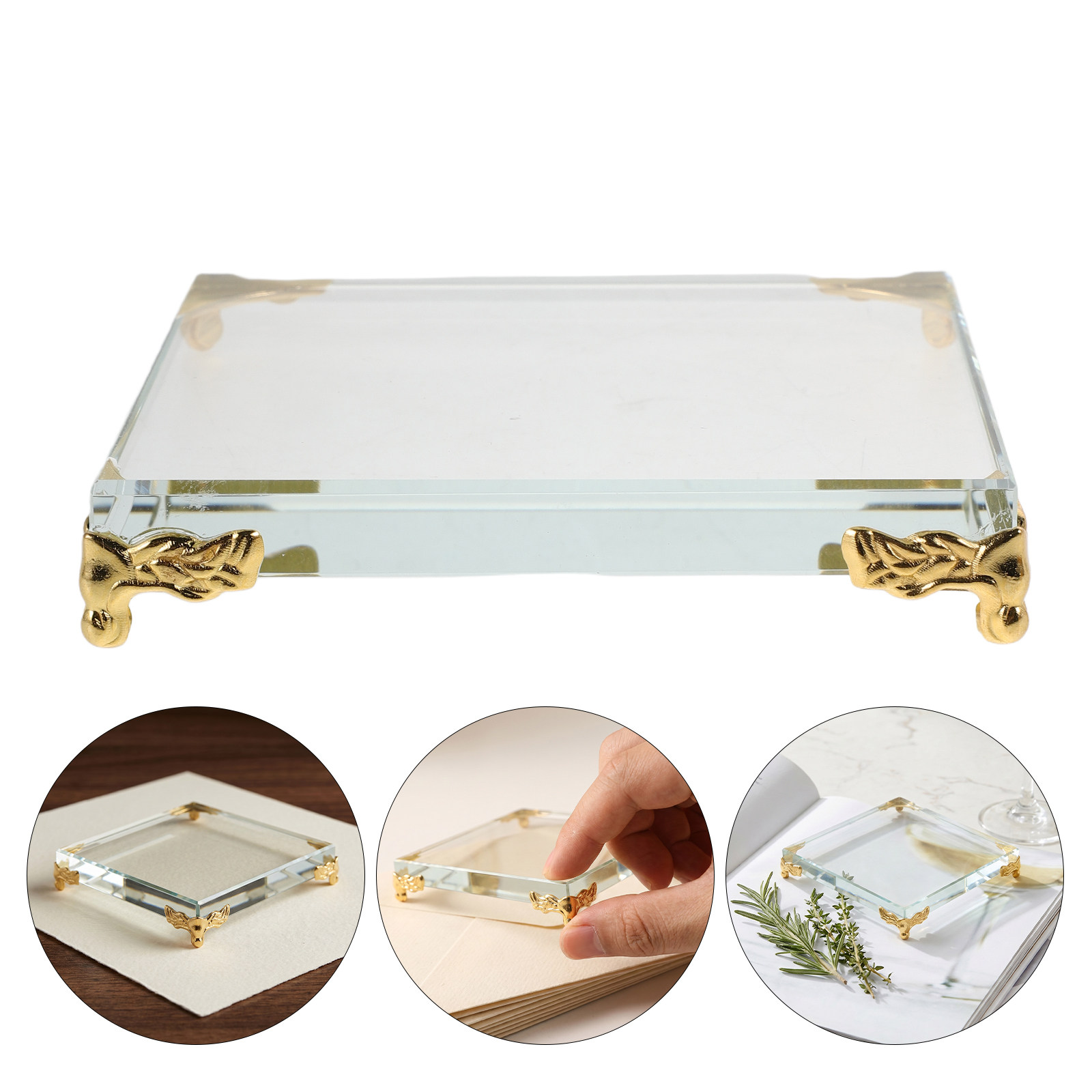 Square Crystal Paperweight Blo - Paper Weight Crystal ulasan dan harga